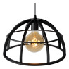 Lucide DIKRA - Suspension - Ø 40 cm - 1xE27 - Noir