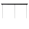 Lucide DIKRA - Suspension - Ø 40 cm - 3xE27 - Noir