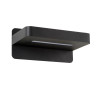 Lucide ATKIN - Lampe de chevet / Applique mural - LED - 1x6W 3000K - Point de rechargement USB - Noir