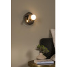 Lucide MATIZ - Lampe de chevet / Applique mural - Ø 16,5 cm - LED - 3000K - Point de rechargement USB - Noir