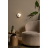 Lucide MATIZ - Lampe de chevet / Applique mural - Ø 16,5 cm - LED - 3000K - Point de rechargement USB - Blanc