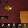 Lucide JOLIJN - Lampe de chevet / Applique mural Rechargeable - Batterie/Piles - Ø 10,2 cm - LED - 1x2W 3000K - Magnétique - Or
