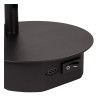 Lucide JOLIJN - Lampe de chevet / Applique mural Rechargeable - Batterie/Piles - Ø 10,2 cm - LED - 1x2W 3000K - H 9 cm - Noir
