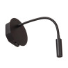 Lucide JOLIJN - Lampe de chevet / Applique mural Rechargeable - Batterie/Piles - Ø 11 cm - LED - 1x2W 3000K - Magnétique - Noir