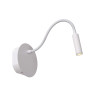 Lucide JOLIJN - Lampe de chevet / Applique mural Rechargeable - Batterie/Piles - Ø 11 cm - LED - 1x2W 3000K - Magnétique - Blanc