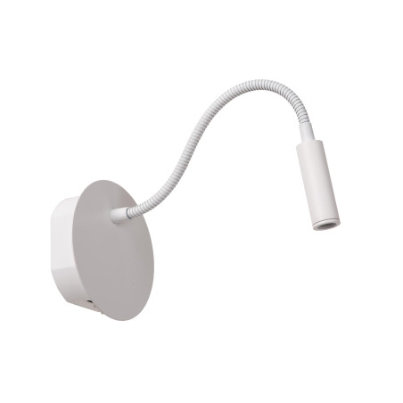 Lucide JOLIJN - Lampe de chevet / Applique mural Rechargeable - Batterie/Piles - Ø 11 cm - LED - 1x2W 3000K - Magnétique - Blanc