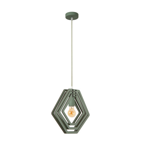 Lucide MAURO - Suspension Chambres d'enfant - 1xE27 - Vert