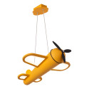 Lucide FOKKER - Suspension Chambres d'enfant - LED - 1x28W 2500K - Jaune
