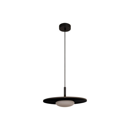Lucide CARMINO - Suspension - Ø 38,7 cm - LED - 1x8W 2700K - Taupe - Essential