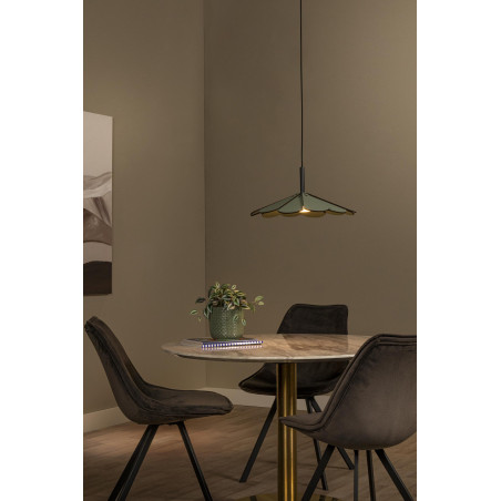 Lucide BLOMSTER - Suspension - Ø 47 cm - LED Dim. - 1x9W 2700K - Vert - Essential