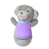 Lucide DOLLY - Veilleuse Chambres d'enfant - Piles - LED - 1x3W 2700K - Avec fonctionnalité musicale - Gris