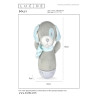 Lucide DOLLY - Veilleuse Chambres d'enfant - Piles - LED - 1x3W 2700K - Avec fonctionnalité musicale - Gris