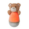 Lucide DOLLY - Veilleuse Chambres d'enfant - Piles - LED - 1x3W 2700K - Avec fonctionnalité musicale - Brun