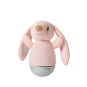 Lucide DOLLY - Veilleuse Chambres d'enfant - Piles - LED - 1x3W 2700K - Avec fonctionnalité musicale - Rose