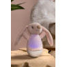 Lucide DOLLY - Veilleuse Chambres d'enfant - Piles - LED - 1x3W 2700K - Avec fonctionnalité musicale - Rose