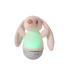 Lucide DOLLY - Veilleuse Chambres d'enfant - Piles - LED - 1x3W 2700K - Avec fonctionnalité musicale - Rose