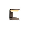 Lucide ALINDA - Lampe de table - Ø 20 cm - LED Dim. - 1x9W 3000K - Taupe - Essential