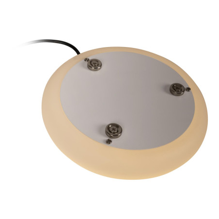 Lucide ALINDA - Lampe de table - Ø 20 cm - LED Dim. - 1x9W 3000K - Taupe - Essential