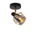 Lucide NILA - Spot plafond - 1xE14 - Noir