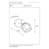 Lucide NILA - Spot plafond - 1xE14 - Noir