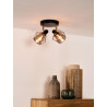 Lucide NILA - Spot plafond - 2xE14 - Noir
