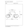 Lucide NILA - Spot plafond - 2xE14 - Noir