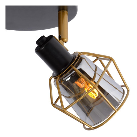 Lucide NILA - Spot plafond - Ø 36 cm - 3xE14 - Noir