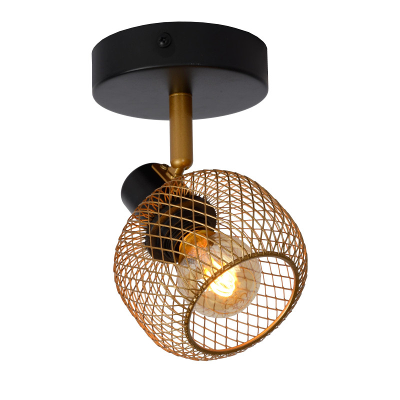Lucide MAREN - Spot plafond - 1xE14 - Or Mat / Laiton