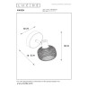 Lucide MAREN - Spot plafond - 1xE14 - Or Mat / Laiton