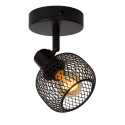 Lucide MAREN - Spot plafond - 1xE14 - Noir