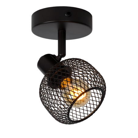 Lucide MAREN - Spot plafond - 1xE14 - Noir