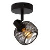 Lucide MAREN - Spot plafond - 1xE14 - Noir