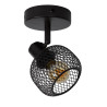 Lucide MAREN - Spot plafond - 1xE14 - Noir