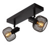 Lucide MAREN - Spot plafond - 2xE14 - Noir