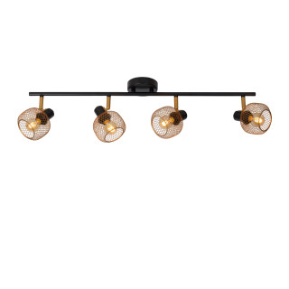 Lucide MAREN - Spot plafond - 4xE14 - Or Mat / Laiton