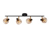 Lucide MAREN - Spot plafond - 4xE14 - Or Mat / Laiton