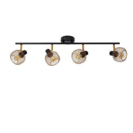 Lucide MAREN - Spot plafond - 4xE14 - Or Mat / Laiton