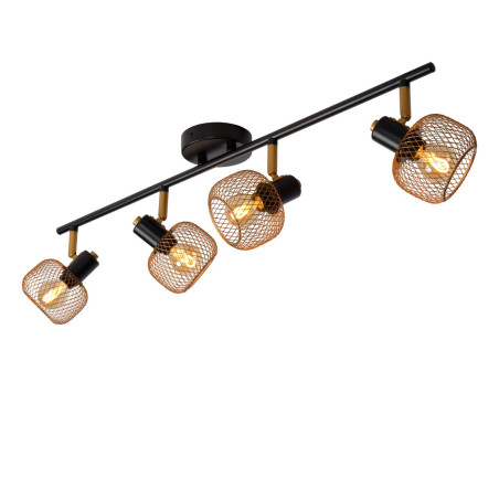 Lucide MAREN - Spot plafond - 4xE14 - Or Mat / Laiton