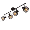 Lucide MAREN - Spot plafond - 4xE14 - Noir