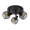 Lucide MAREN - Spot plafond - Ø 37 cm - 3xE14 - Noir