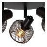 Lucide MAREN - Spot plafond - Ø 37 cm - 3xE14 - Noir