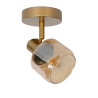 Lucide BJORN - Spot plafond - 1xE14 - Or Mat / Laiton