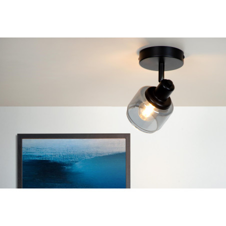 Lucide BJORN - Spot plafond - 1xE14 - Noir