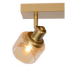Lucide BJORN - Spot plafond - 2xE14 - Or Mat / Laiton