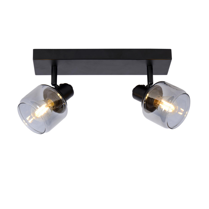 Lucide BJORN - Spot plafond - 2xE14 - Noir