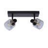 Lucide BJORN - Spot plafond - 2xE14 - Noir