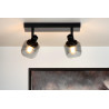 Lucide BJORN - Spot plafond - 2xE14 - Noir