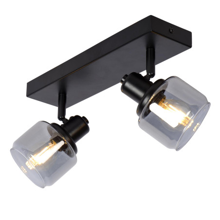 Lucide BJORN - Spot plafond - 2xE14 - Noir