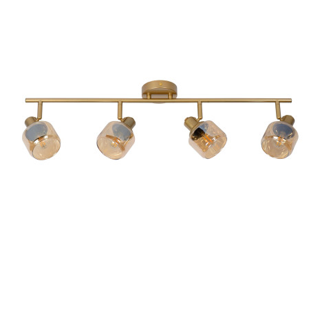 Lucide BJORN - Spot plafond - 4xE14 - Or Mat / Laiton