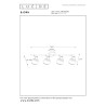 Lucide BJORN - Spot plafond - 4xE14 - Or Mat / Laiton